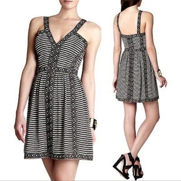 BCBG Melanie Print Dress Size 0. - Picture 1 of 7